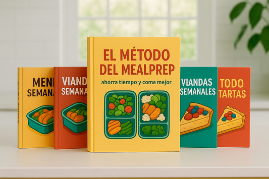 COMBO: LOS 5 RECETARIOS 50% OFF